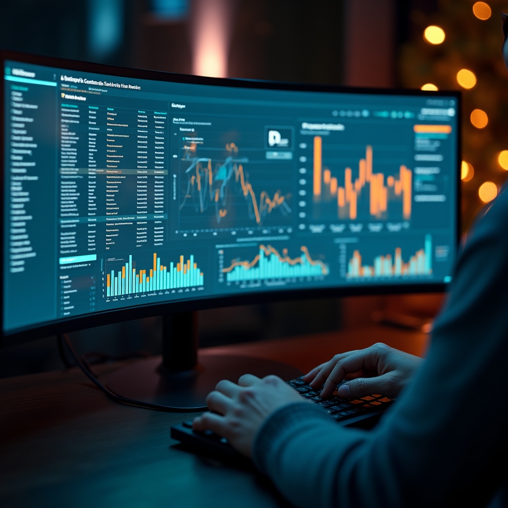 Přehledný CRM dashboard v bezplatném nástroji zobrazující kontakty a obchodní příležitosti